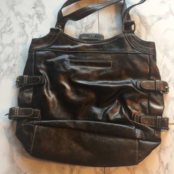 A head turning, Brown Franco Sarto Purse - Picture 3 of 3